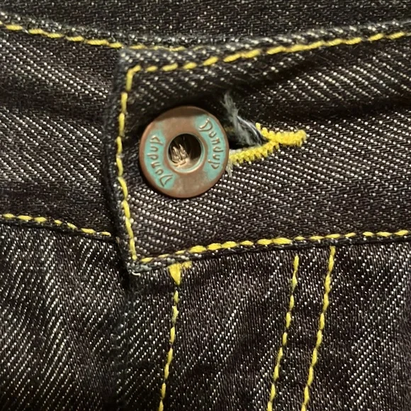 Dondup Milano dark denim jeans ‘Dandy’ cotton/Kashmir- 28 - Picture 4 of 7